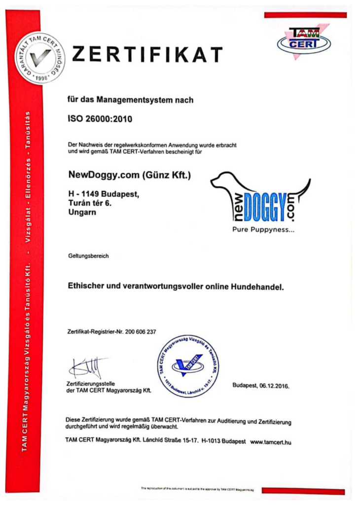 TAM CERT ISO 26000 (DE)